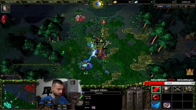 DOTA ENCHANTRESS vs URSA: 3 HITS = 1 KILL (HUGE DAMAGE) смотреть онлайн