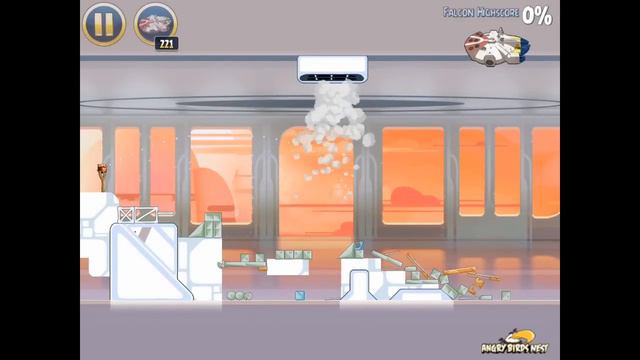 Angry Birds Star Wars B-3 Boba Fett Missions Millennium Falcon Gold Medal смотреть онлайн
