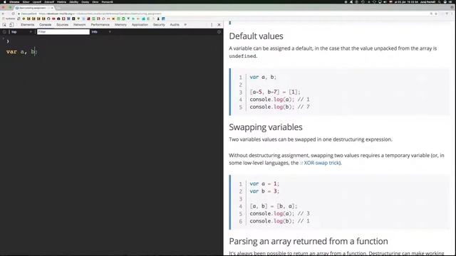 ? 612 ES6 odbočka - Deštrukcia poľa║Vue.js 2 slovensky║ Programovanie s Yetim смотреть онлайн