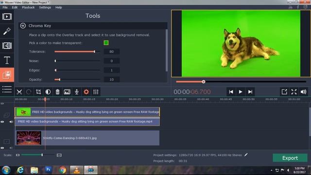 How to Remove Video Background from Movavi Video Editor #Tutorial смотреть онлайн