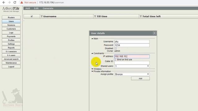 MikroTik PPPoE Server with Radius User Authentication | Authentication using Radius | Part-13 смотреть онлайн