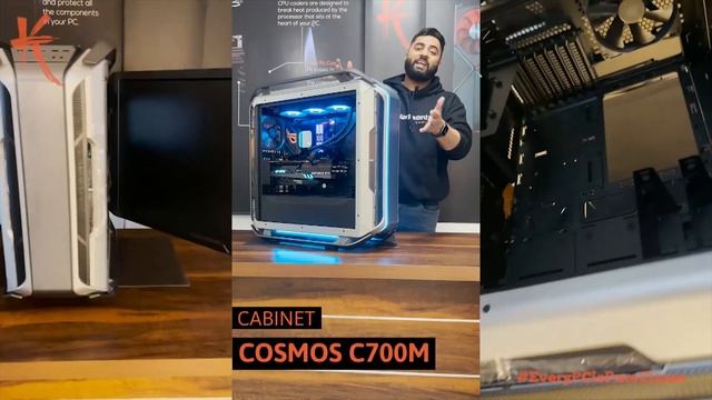 Ultimate Full Tower RTX 4090 + i9 13900K + Cosmos C700M custom PC building in India | Kryptronix смотреть онлайн