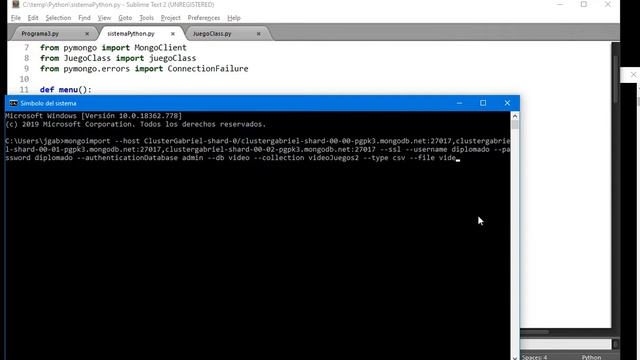 Python 19 Conexión a MongoDB Atlas en la nube con Python смотреть онлайн