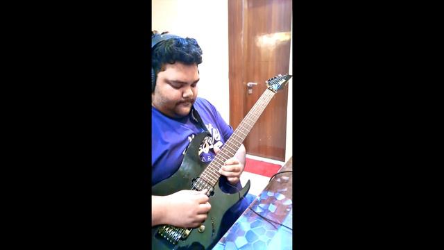 Barstool Warrior Solo Section Ibanez 1570z #dimarziopickups  #johnpetrucci #dreamtheater