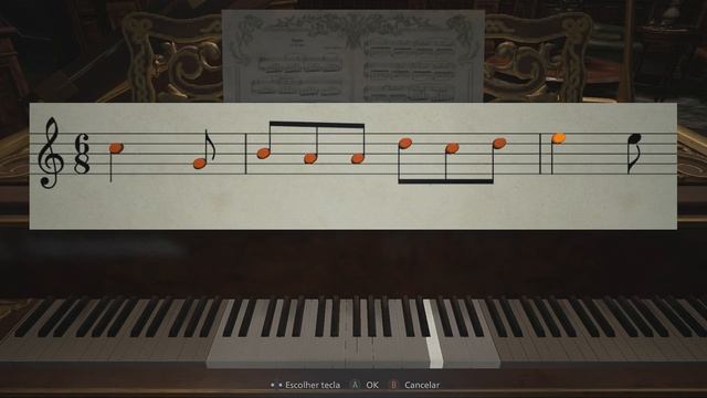 Puzzle do Piano - Resident Evil 8 Vilage. смотреть онлайн