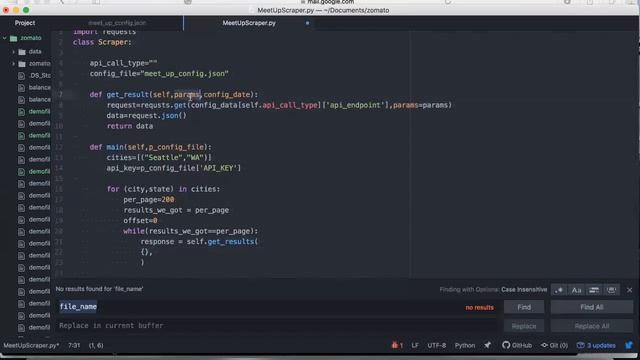 Using Python To Scrape The MeetUp API смотреть онлайн