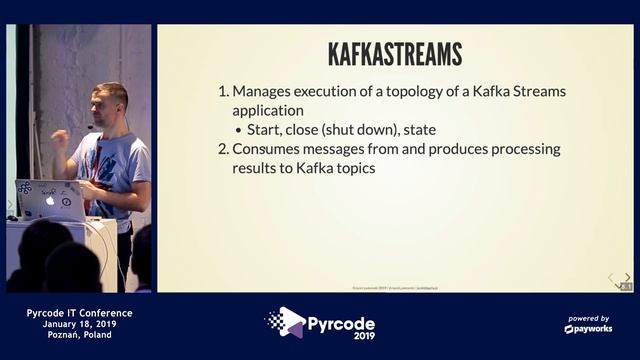 Pyrcode 2019 - Deep Dive Into Kafka Streams - Jacek Laskowski смотреть онлайн