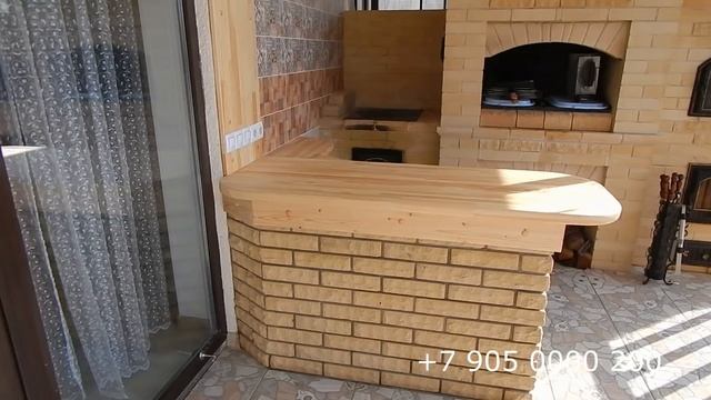 Доделали зону барбекю Как получилось. смотреть онлайн