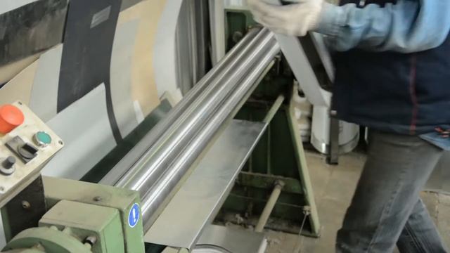 Изготовление круглой трубы водостока из оцинкованного металла от производителя buildstor.ru в Москв смотреть онлайн