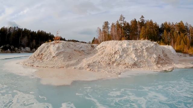 Кыштымский Каолиновый карьер зимой ЁЖЪ-фото смотреть онлайн