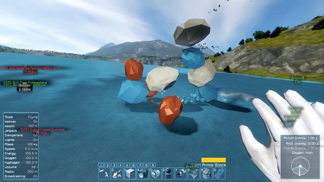 Space Engineers Planetary Mining With Force смотреть онлайн
