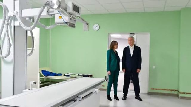 Детская поликлиника в Тропарево-Никулино. С. Собянин смотреть онлайн