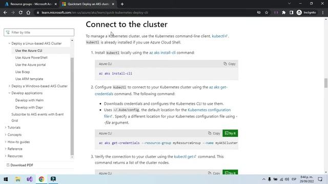 crear un cluster de Kubernetes || Azure AKS смотреть онлайн