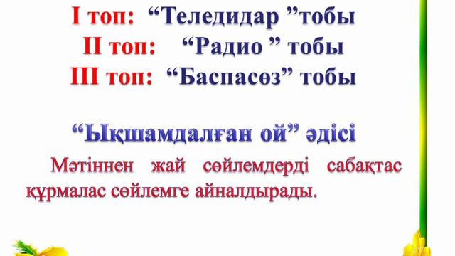 3 тоқсан, Қазақ тілі, 9 сынып, Бұқаралық ақпарат құралдары смотреть онлайн
