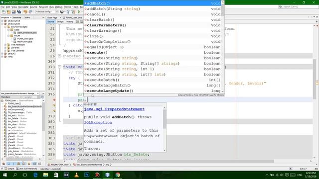Java_how to insert data for sqlserver 2014 xyoo 2018 BY VongLor_Part2_speak Hmong смотреть онлайн