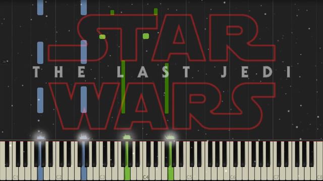 Star Wars: The Last Jedi - Trailer Music - Piano (Synthesia) смотреть онлайн