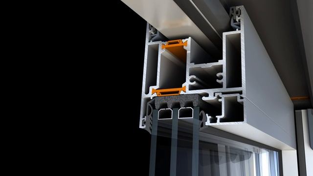Раздвижные теплые окна, принцип работы створок- верх створки смотреть онлайн