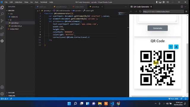 Change QR Code Color - Generate QR Code - QR Code Generator For Web and APP смотреть онлайн