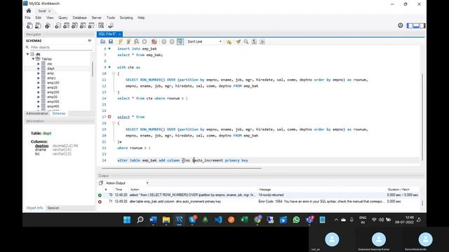 Examples - Finding and Deleting Duplicate Records in MySQL смотреть онлайн