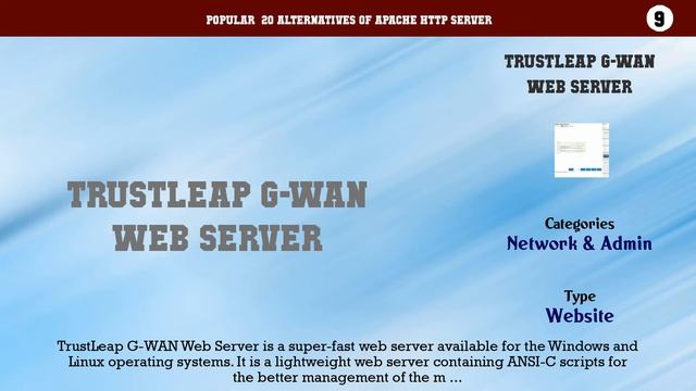 Apache HTTP Server | Best 20 Alternatives of Apache HTTP Server смотреть онлайн