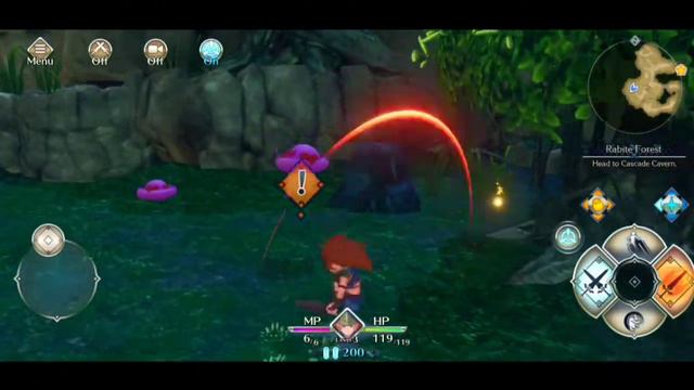TRIALS OF MANA WALKTHROUGH PART 4 | JADD STRONGHOLD | RABITE FOREST | LAKESIDE TOWN ASTORIA