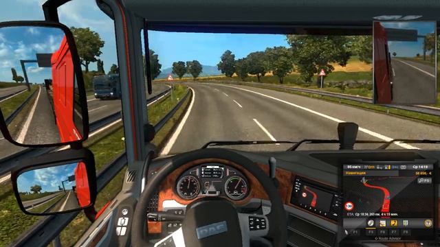 Прохождение Euro Truck Simulator 2 часть 2.без модов смотреть онлайн