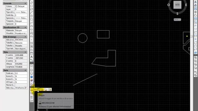 Calcolo Area, Volume, Perimetro - INTERROGA di AutoCAD смотреть онлайн
