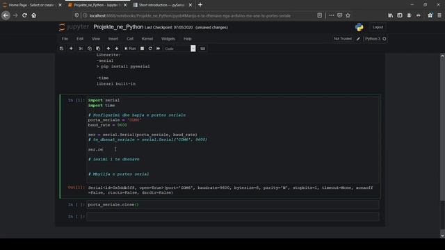 Python read serial смотреть онлайн