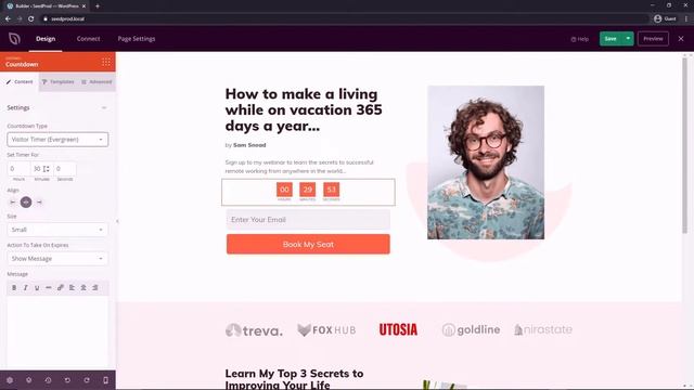 How to Create a Simple Landing Page in WordPress смотреть онлайн