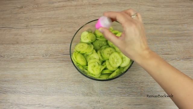 Ganz Leichter Gurkensalat Einfach&Lecker