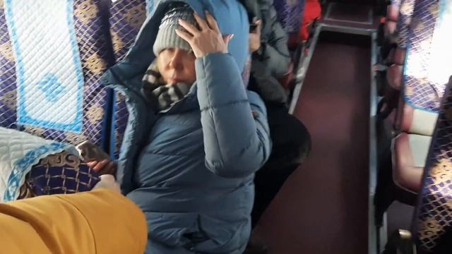 Дорога, зима, автобус, Сибирь... смотреть онлайн