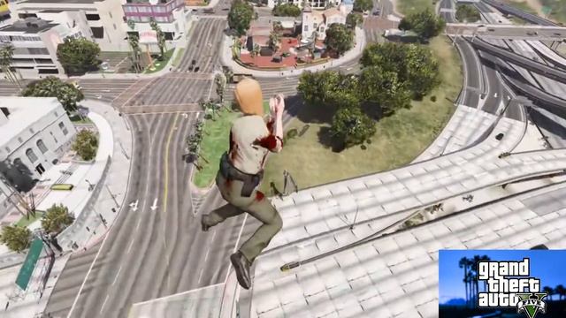 GTA Parkour Fails|Неудачные падения|Неудачный паркур|Фэйлы в ГТА 5 (4 часть) смотреть онлайн