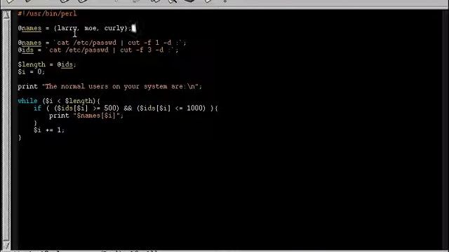 21 Perl Programming Language смотреть онлайн