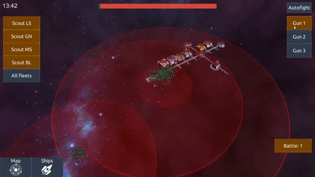 Fight Player VS Player space station - PVP - Infinite Universe Mobile смотреть онлайн