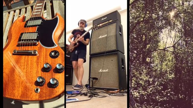 Gibson Comparison LES PAUL Vs SG through CRANKED Marshall Full Stack смотреть онлайн