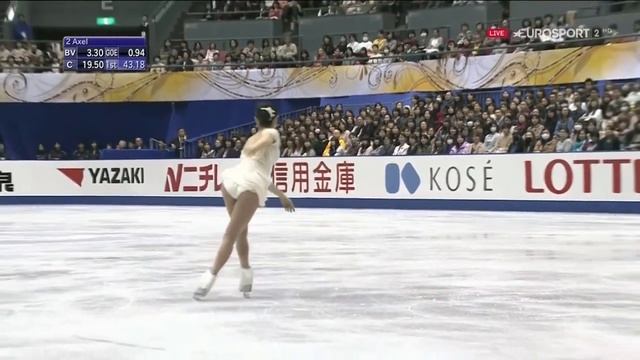Satoko Miyahara 2018-2019SP Song for the little sparrow full ver. смотреть онлайн