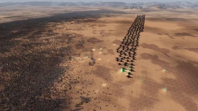 500.000 Ghosts vs 500 Howitzers | Ultimate Epic Battle Simulator 2 смотреть онлайн