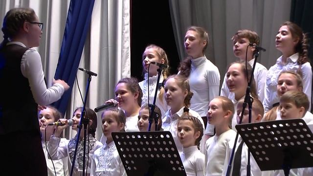 Тихая ночь...Детский хор смотреть онлайн