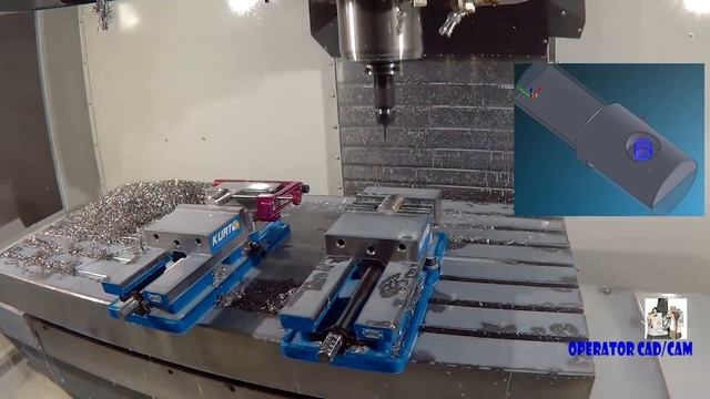 Обработка нержавейки AISI 304 Vs HAAS VF3YT! SolidCAM & IMachining!