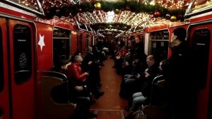 Таганско-Краснопресненская линия метро. Новогодний Еж-3 РУ-1. Планерная - Котельники.