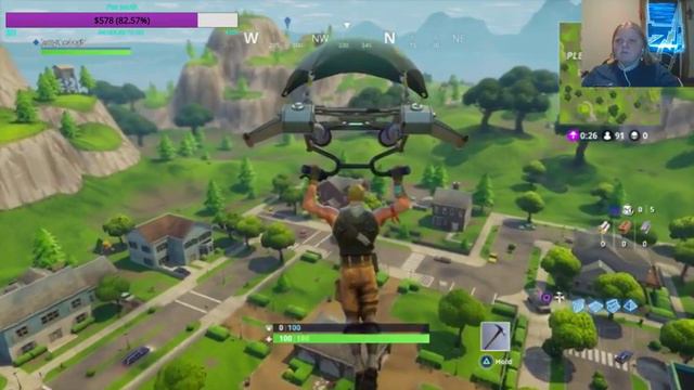 The Quest for an Umbrella! | Fortnite Battle Royal | Road to 1K смотреть онлайн