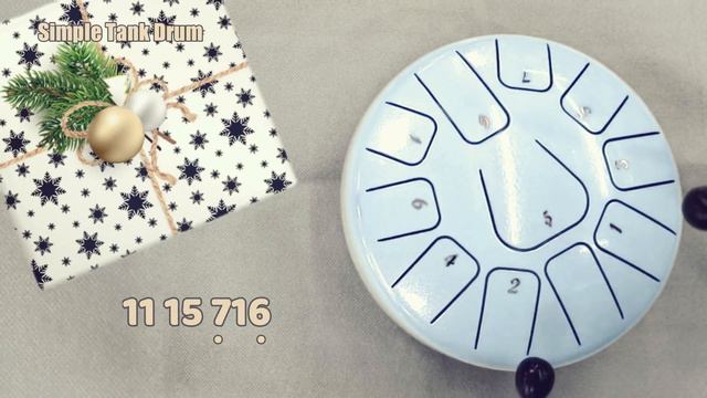The Sound Of Silence - 11 Tone Tank Drum / Steel Tongue Drum смотреть онлайн