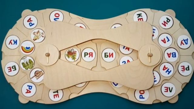 Двойные круги Луллия - составляем слоги