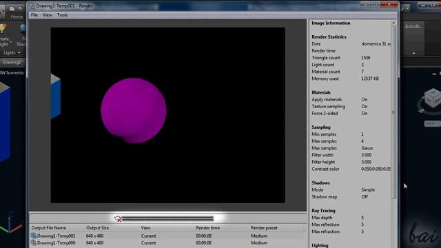 AutoCAD 2015 3D Materials and Render Tutorial COMPLETE смотреть онлайн