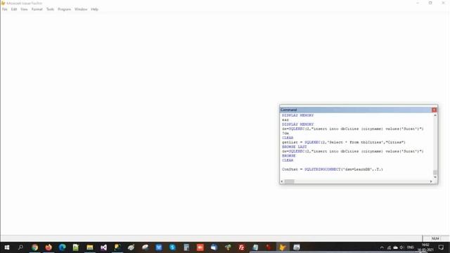 Connection String Sql Server Vfp | Connect Vfp To Sql Server | Visual Foxpro Sql Server | Vfp & Sql