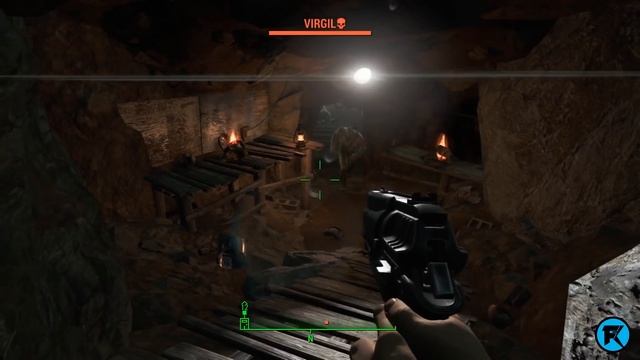 Fallout 4 | Going to Virgil's Cave Right out of the Vault смотреть онлайн