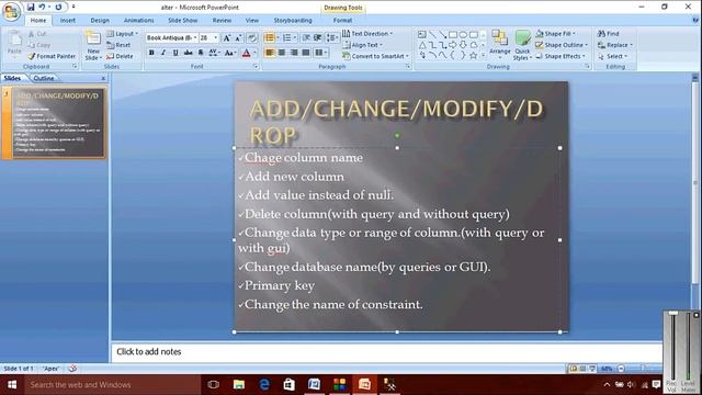 Alter using sql server in urdu hindi part 1 | alter command in sql in urdu | alter command | sql |3 смотреть онлайн