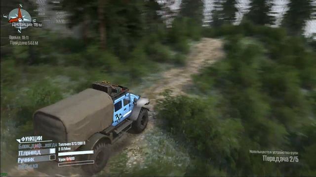 MudRunner Обзор Карты "Долина 4" смотреть онлайн