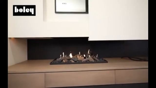 Камин Boley 870 со сдвижной панелью на сервоприводе смотреть онлайн