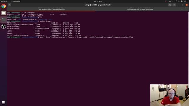Using podman to run tools without installing them (ansible for example). смотреть онлайн